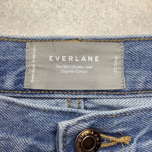 Everlane 90’s Cheeky Jean 27 Crop Patchwork‎ - Picture 6 of 8